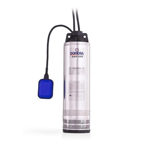 Bomba de Agua Sumergible Acero INOX 2HP P/ALJIBE DOMOSA