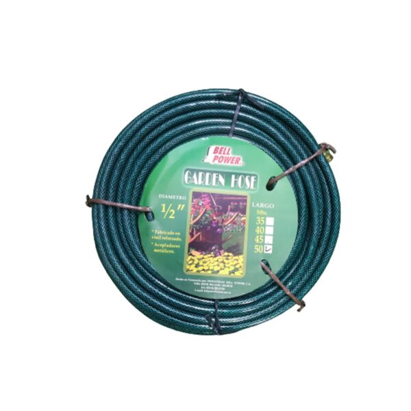 Rollo de Manguera de 1/2 Por 50 Metros BELL POWER